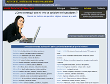 Tablet Screenshot of buscarpymes.com